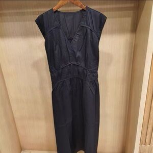 Elegant Black Sleeveless Dress L